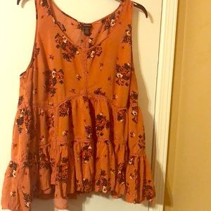 Bohemian Floral Tank Torrid 2x